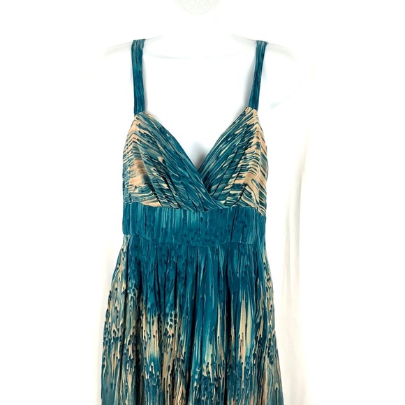 Anthropologie lil silk wide strap dress 6 - Picture 5 of 8